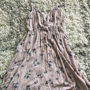 Floral Pattern Summer Dress
